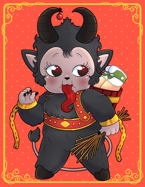 Kewpie Krampus - 2024